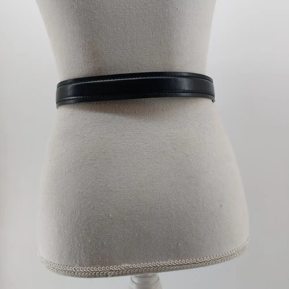 Dickies Black Imitation Leather Size M 26-28 Casual Men Belt